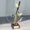 Leon Clay Pigeon Shooting Handmade Metal Trophy