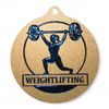 Quantum Women's Weightlifting Stainless Steel Medal