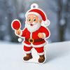 Jolly Father Christmas Table Tennis Medal