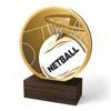 Holt Classic Netball Real Wood Trophy
