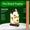 Shard Classic Tenpin Bowling Eco Friendly Wooden Trophy