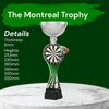 Montreal Darts Silver Cup Trophy