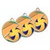 Hercules Texture Print Volleyball Medal