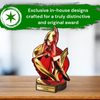 Grove Latin Ballroom Dance Real Wood Trophy
