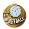 Quantum Netball Stainless Steel Medal