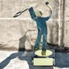 Toledo Tennis Handmade Metal Trophy