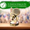 Grove Singing Music Note Real Wood Trophy