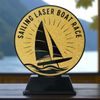 Quantum Sailing Laser Boat Race Trophy