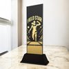 Shadowline Athletics Female Field Star Trophy – Stainless Steel Award