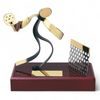 Barcelona Padel Tennis Handmade Metal Trophy