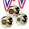 Dodeca Piano Music Stainless Steel Logo Insert Medal