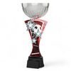 Triple Star Football Silver Trophy Cup