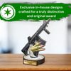 Grove AK-47 Rifle Shooting Real Wood Trophy