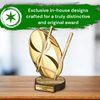 Grove Classic Rugby Real Wood Trophy