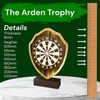 Arden Classic Darts Real Wood Shield Trophy