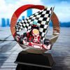 Onyx Stainless Steel Go Karting Trophy