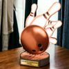Grove Classic Tenpin Bowling Real Wood Trophy