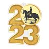 Horse Dressage 2023 Acrylic Medal