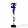 Austin Silver and Blue Value Laser Cup