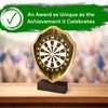 Arden Classic Darts Real Wood Shield Trophy