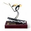 Barcelona Skiing Handmade Metal Trophy