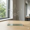 Radiance Jade Value Glass Star Award Printed Full Colour
