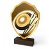Arden Classic Archery Real Wood Shield Trophy