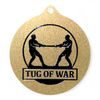 Quantum Tug of War Stainless Steel Medal
