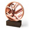 Holt Classic Female Gymnastics Wood Trophy