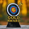 Roswell Archery Gold Award Trophy