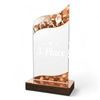 United Acrylic Wood Bronze Santa Run Award