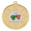 Eire Logo Insert Gold Medal 50mm