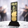 Shadowline Violin Music Trophy – Stainless Steel Award