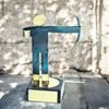 Toledo Archery Handmade Metal Trophy