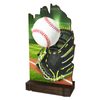 Shard Baseball Eco Friendly Wooden Trophy