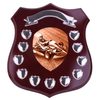 Mercia Go Kart Mahogany Wooden 11 Year Annual Shield