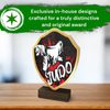 Arden Judo Real Wood Shield Trophy