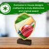Arden Cricket Real Wood Shield Trophy