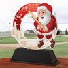 Santa Baseball Christmas Trophy
