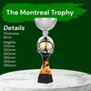 Montreal Firefighter Helmet and Mask Silver Cup Trophy