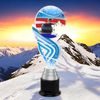 Aspen Curling Snowflake Trophy
