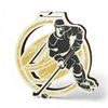 Acacia Ice Hockey Gold Eco Friendly Wooden Medal