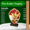 Arden Knowledge Real Wood Shield Trophy