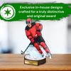 Grove Ice Hockey Player Real Wood Trophy
