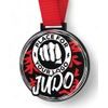 Giant Judo Black Acrylic Logo Medal