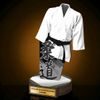 Grove Classic Martial Arts Kimono Real Wood Trophy