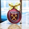 Christmas Team Logo 2D Bauble Custom Made Printed Medal