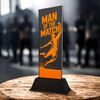 Shadowline Metal Football Trophy – Man of the Match