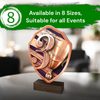 Arden Third Place Real Wood Shield Trophy