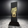 Shadowline Athletics Male Track Star Trophy – Stainless Steel Award